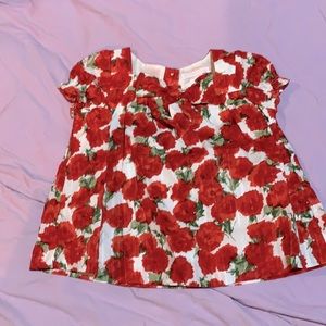 Floral Janie and Jack Blouse